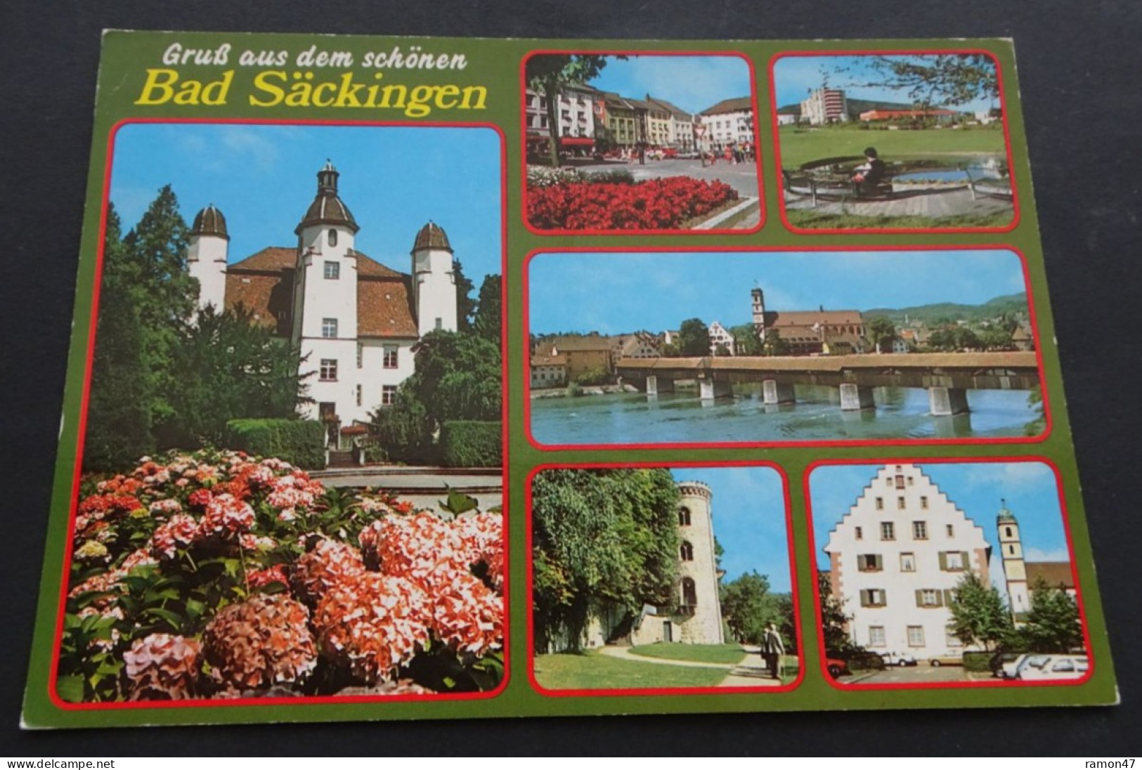 Gruss Aus Dem Schönen Bad Säckingen - Herst. U. Verlag Schöning & Co + Gebruder Schmidt, Lübeck - Saluti Da.../ Gruss Aus...