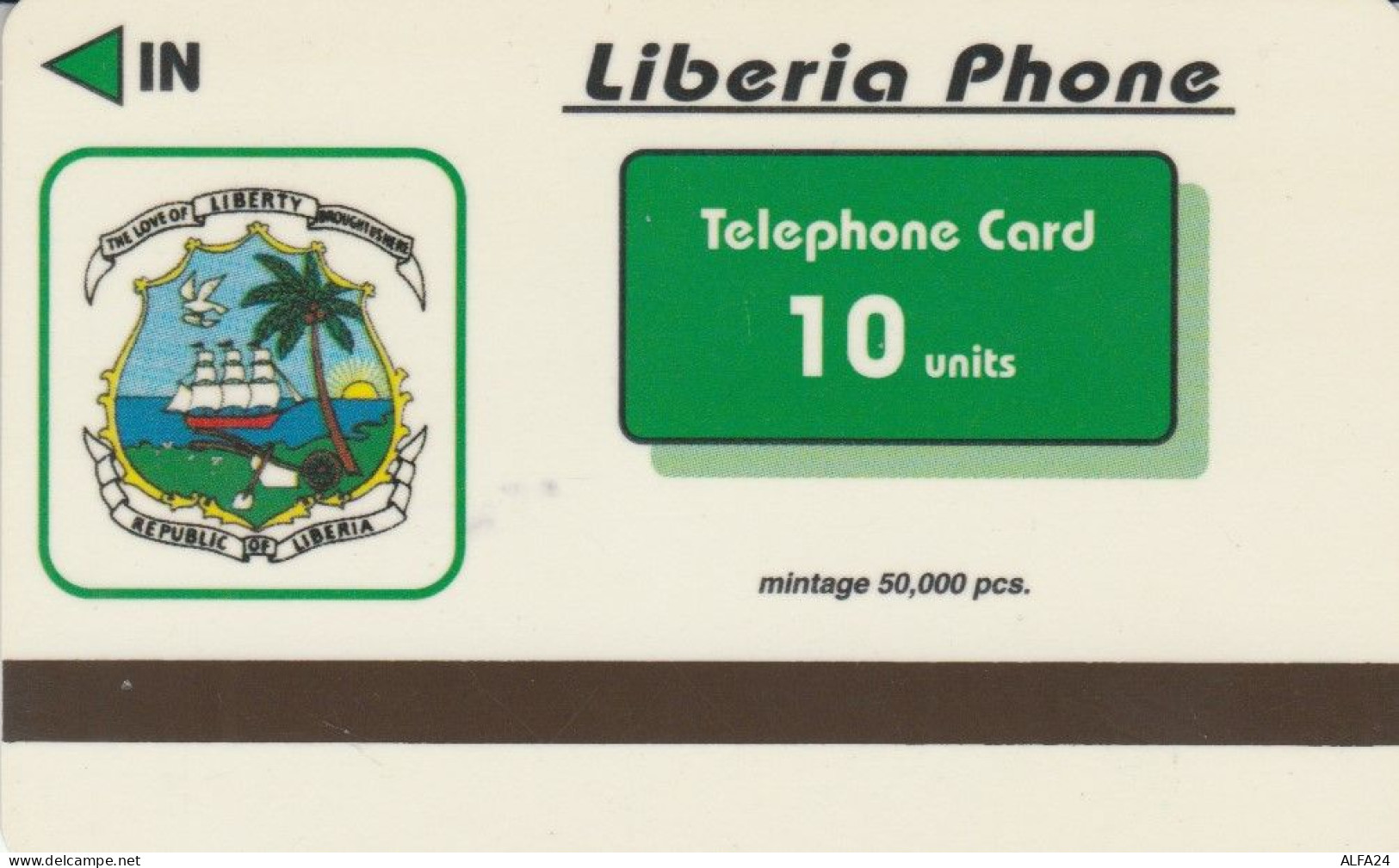 PHONE CARD LIBERIA (E63.48.6 - Liberia