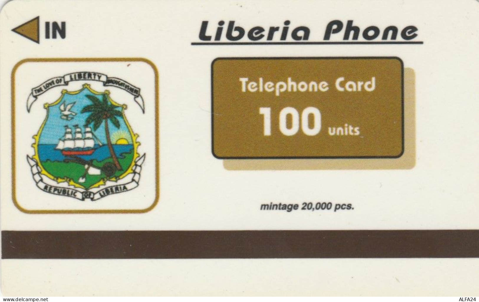 PHONE CARD LIBERIA (E63.48.8 - Liberia