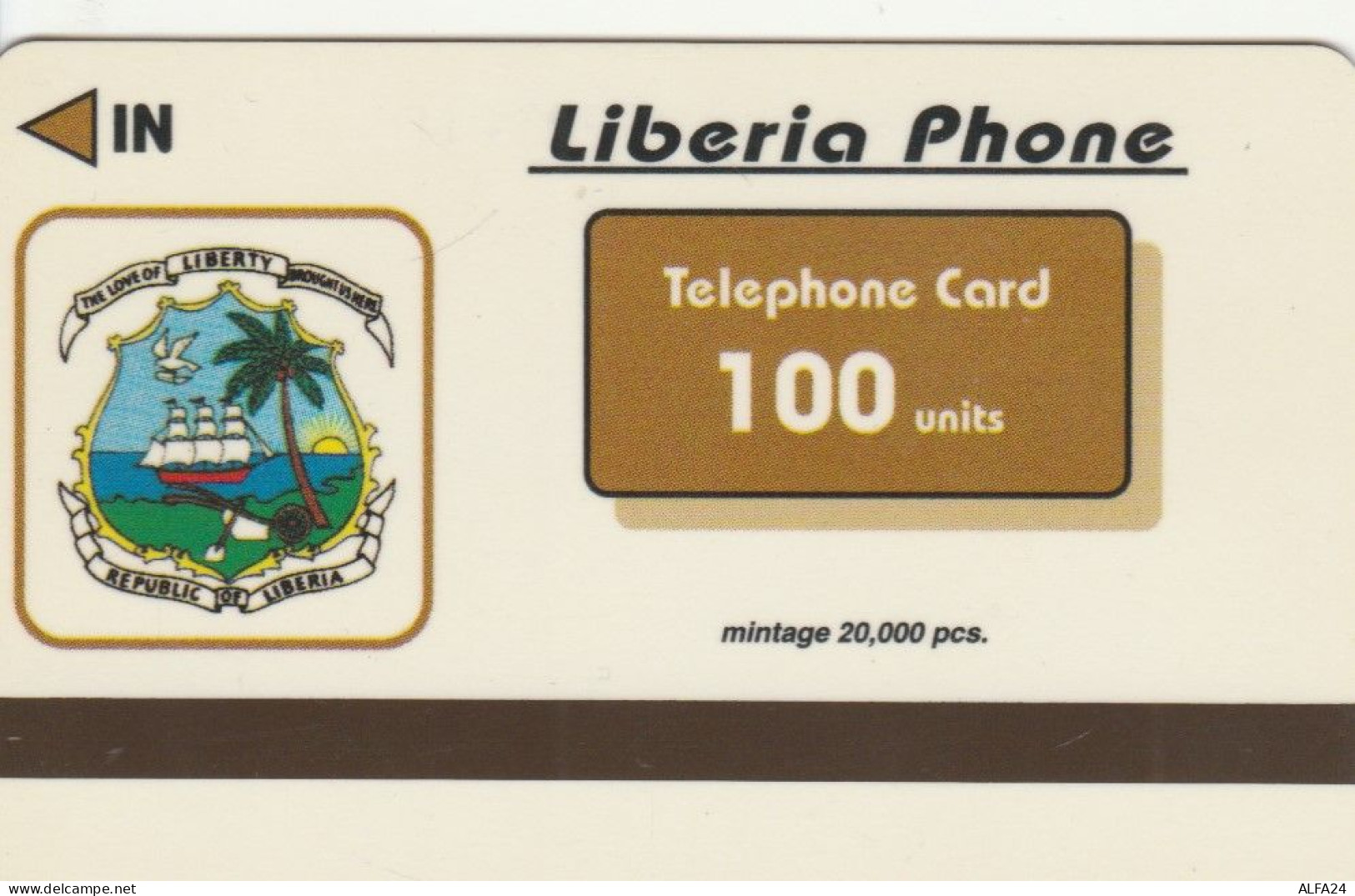PHONE CARD LIBERIA (E63.48.7 - Liberia