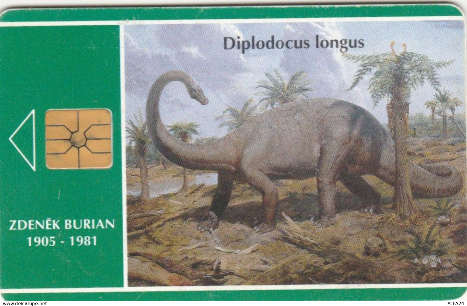 PHONE CARD REPUBBLICA CECA DINOSAURO (E63.54.6 - República Checa