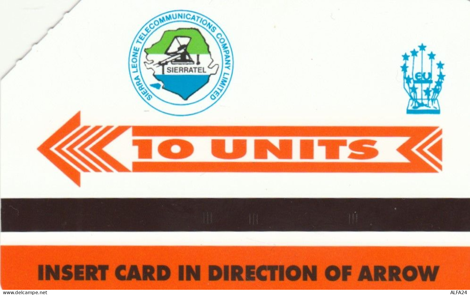 PHONE CARD SIERRA LEONE URMET (E63.44.8 - Sierra Leona