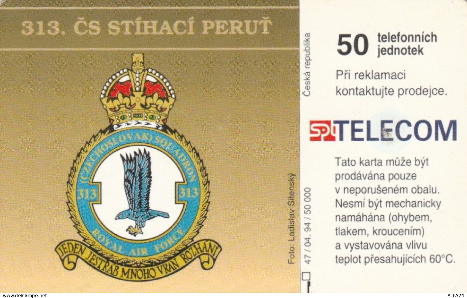 PHONE CARD REPUBBLICA CECA (E62.9.4 - República Checa