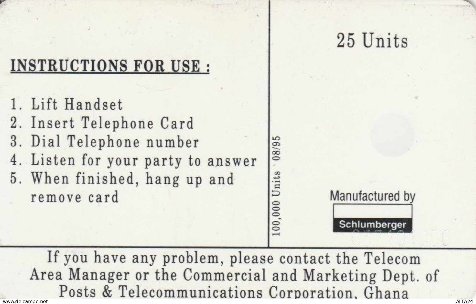 PHONE CARD GHANA (E61.18.8 - Ghana