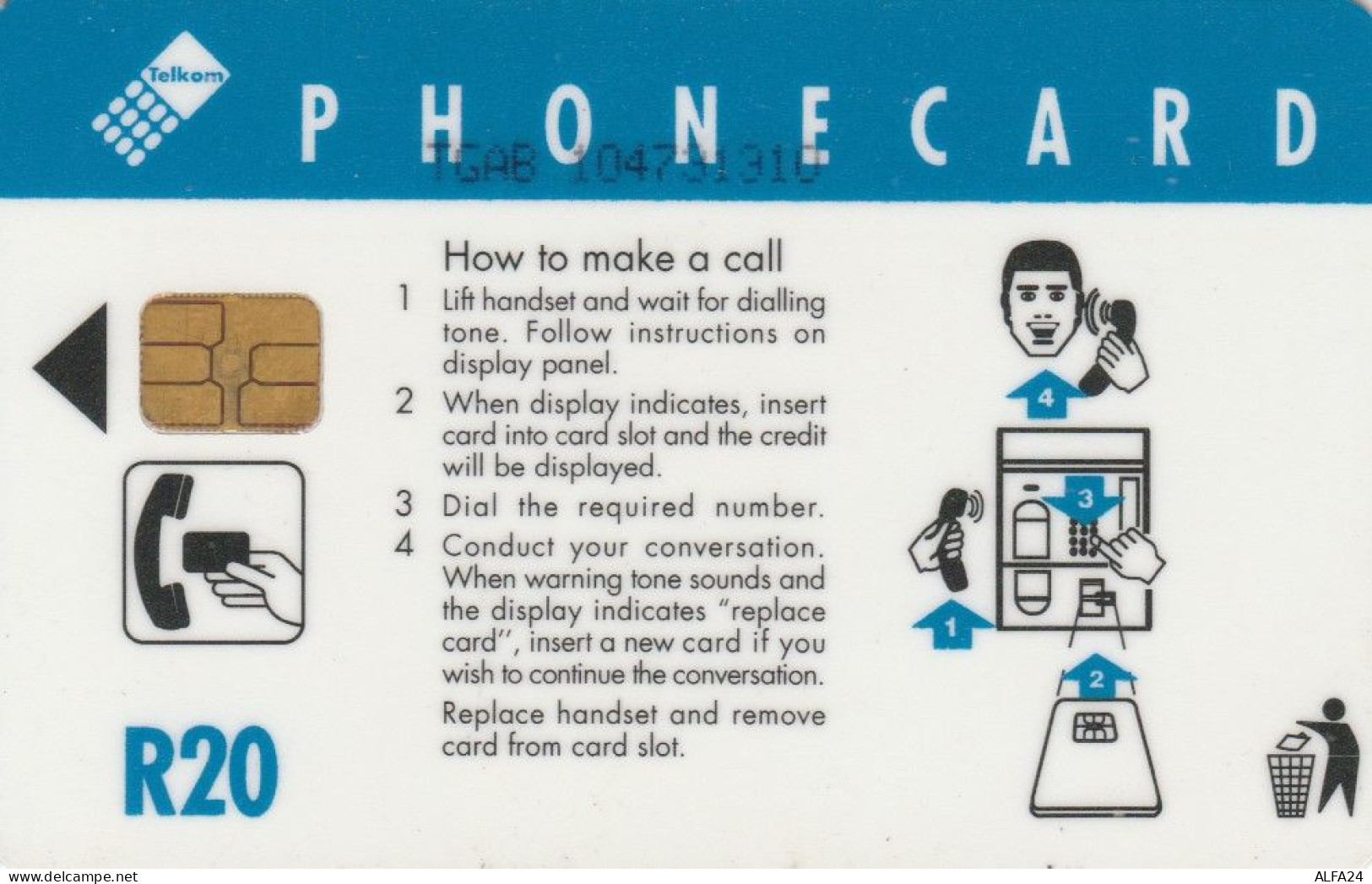 PHONE CARD SUDAFRICA (E60.5.5 - Südafrika