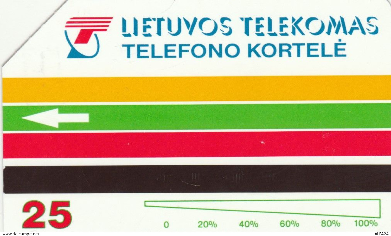 PHONE CARD LITUANIA URMET (E59.29.3 - Lituania
