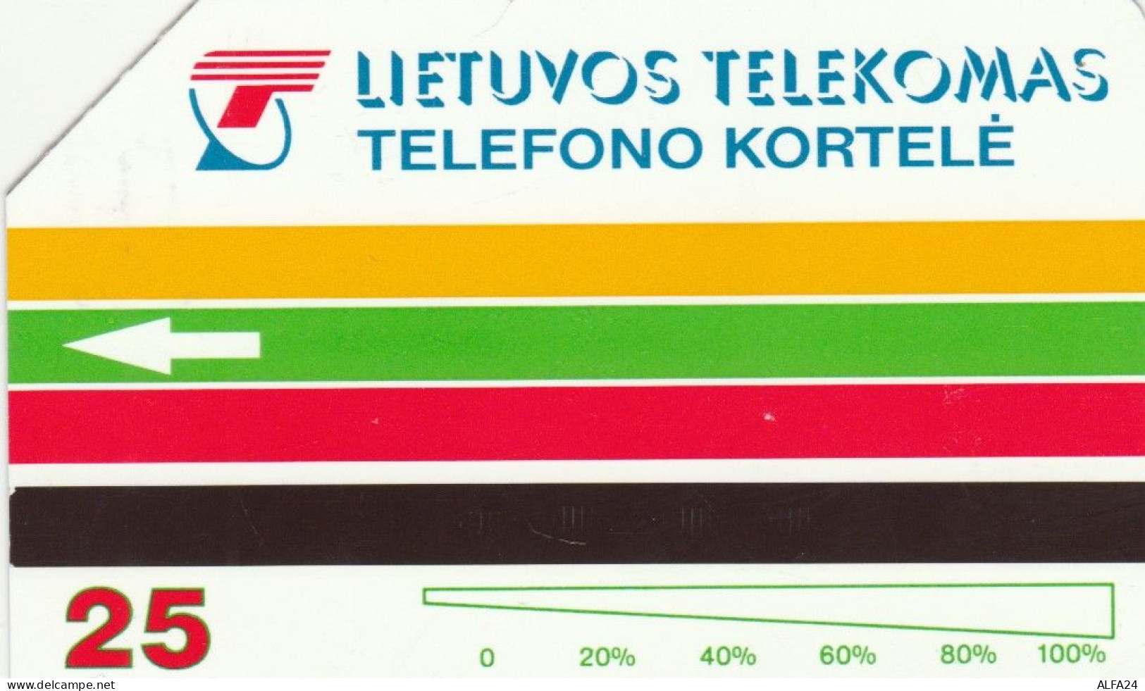 PHONE CARD LITUANIA URMET (E59.29.3 - Lithuania