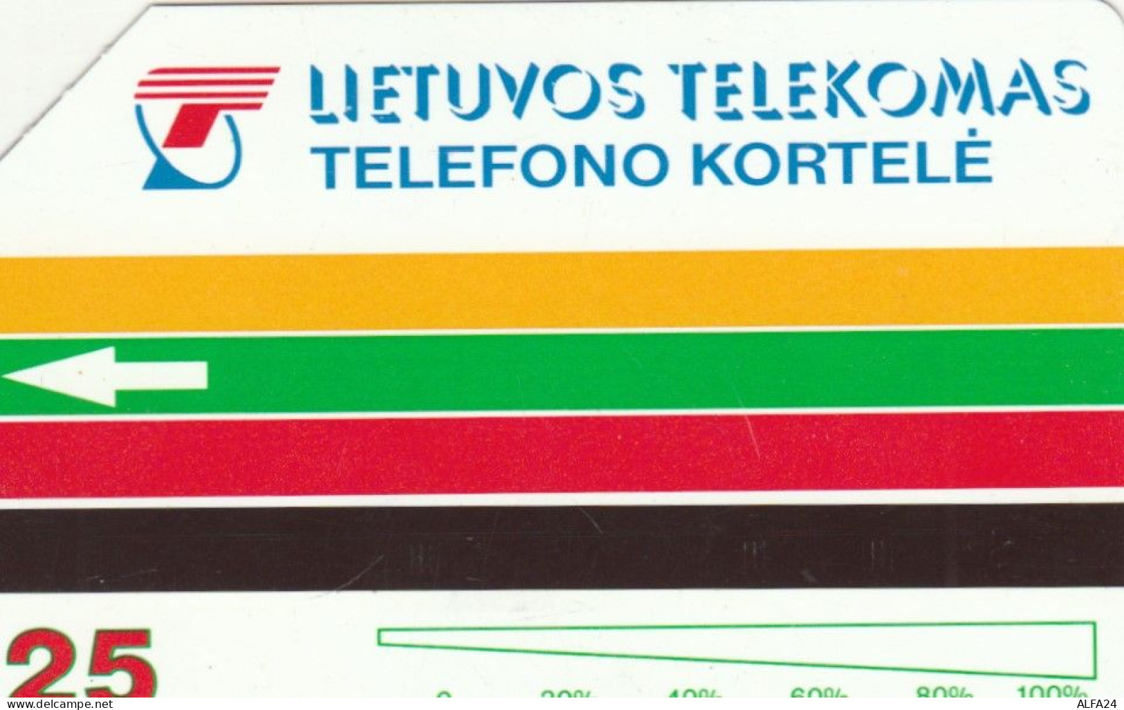 PHONE CARD LITUANIA URMET (E59.28.6 - Lituania