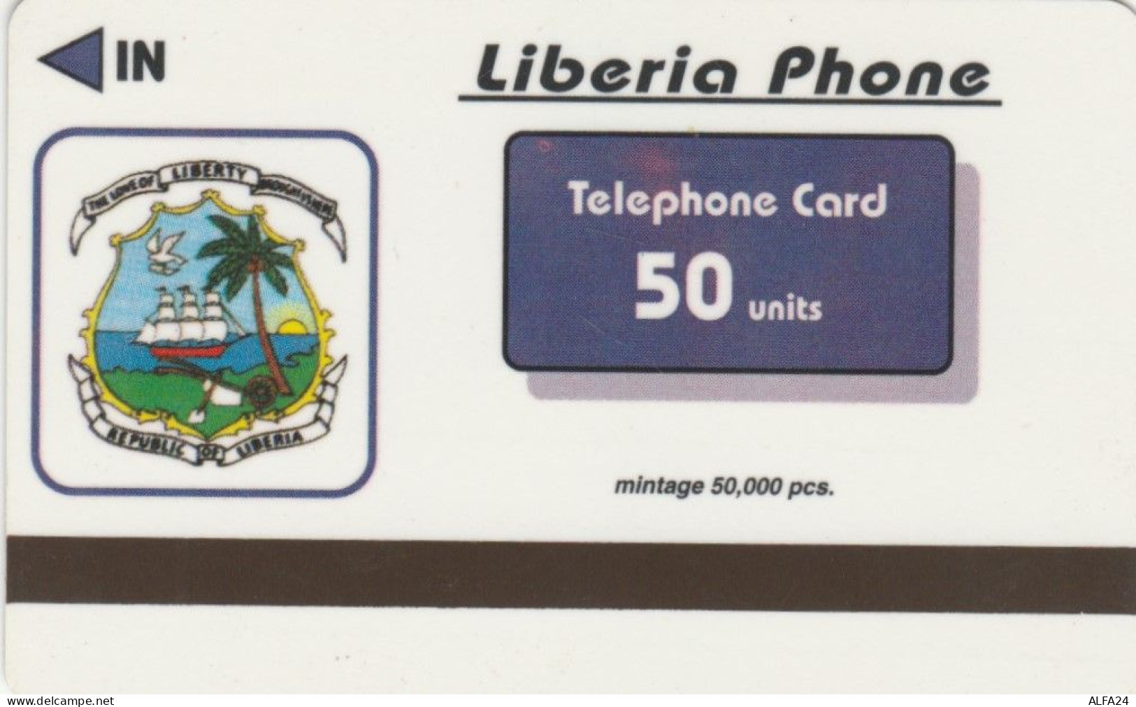 PHONE CARD LIBERIA (E57.25.7 - Liberia