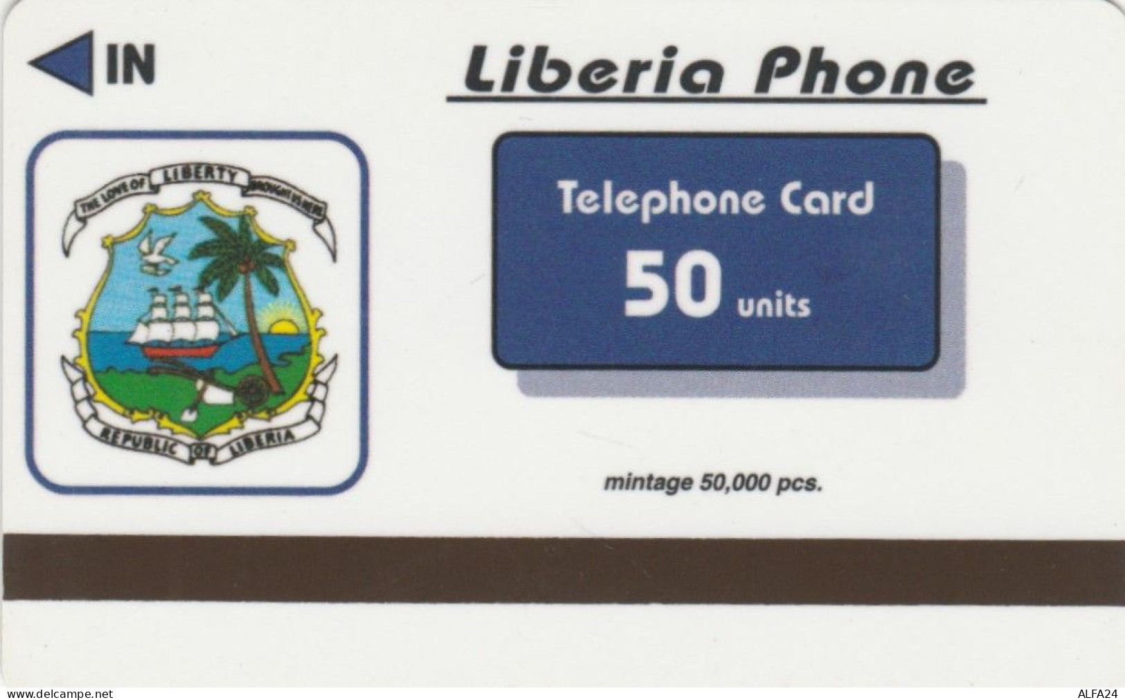PHONE CARD LIBERIA (E57.23.8 - Liberia