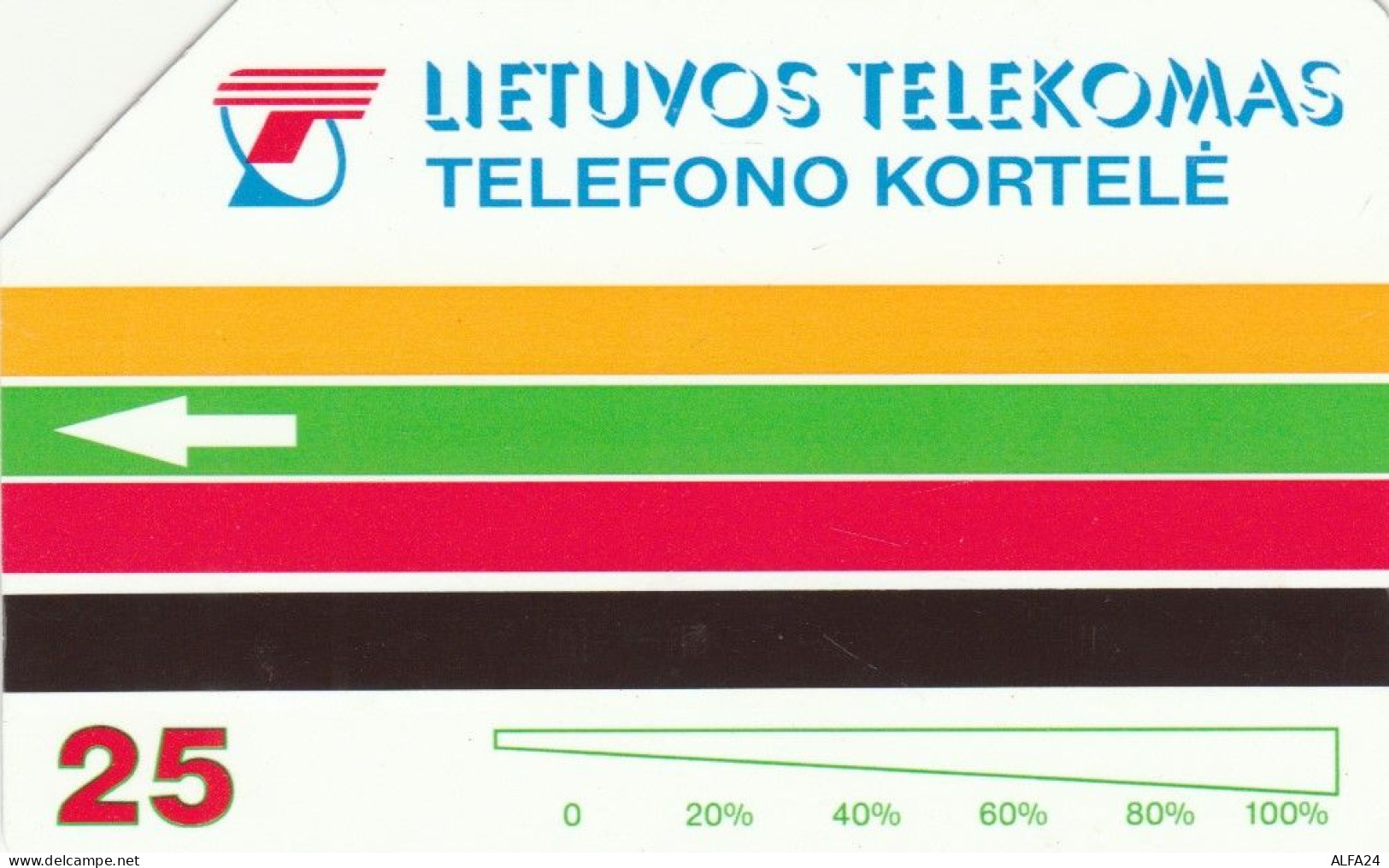 PHONE CARD LITUANIA URMET (E57.21.5 - Lithuania