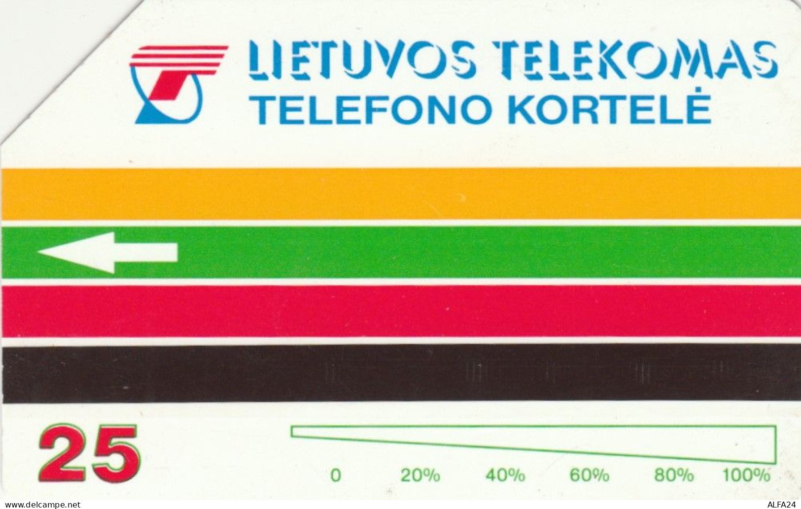 PHONE CARD LITUANIA URMET (E57.20.7 - Lituania