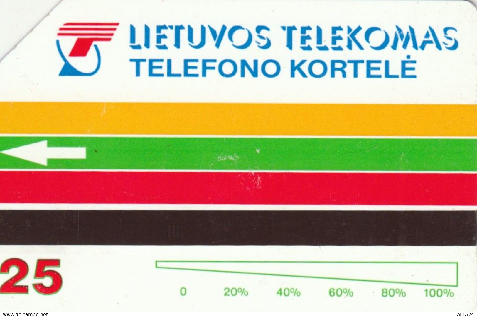 PHONE CARD LITUANIA URMET (E57.20.6 - Lithuania