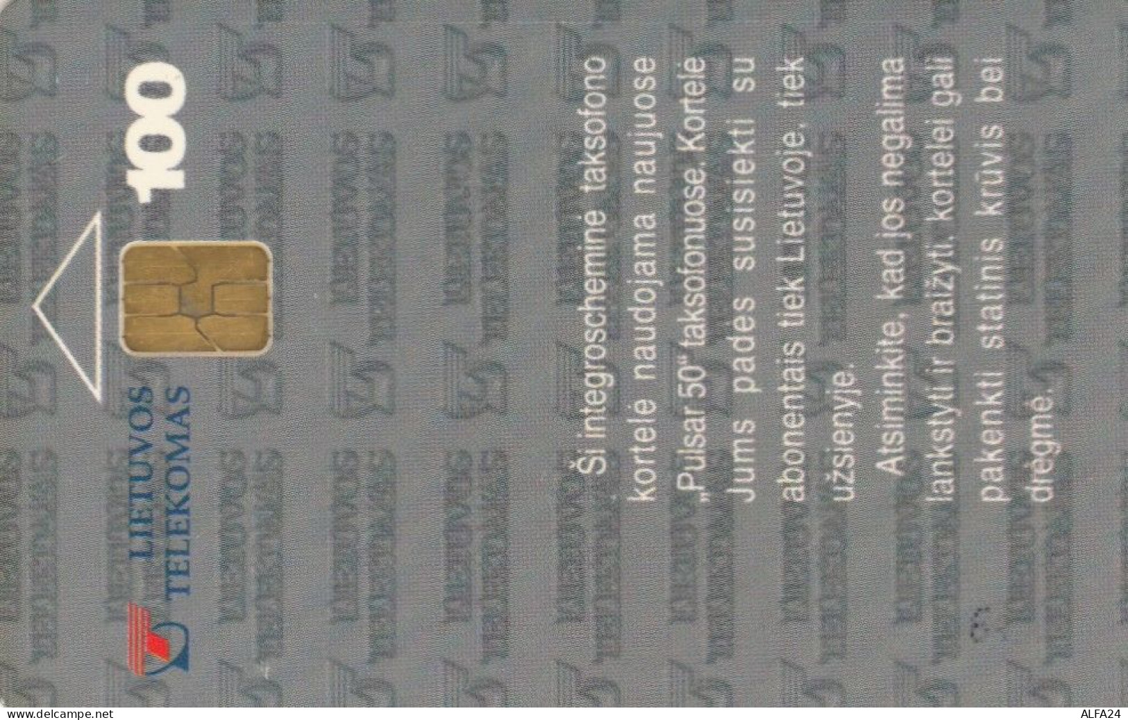 PHONE CARD LITUANIA  (E57.17.5 - Lituania