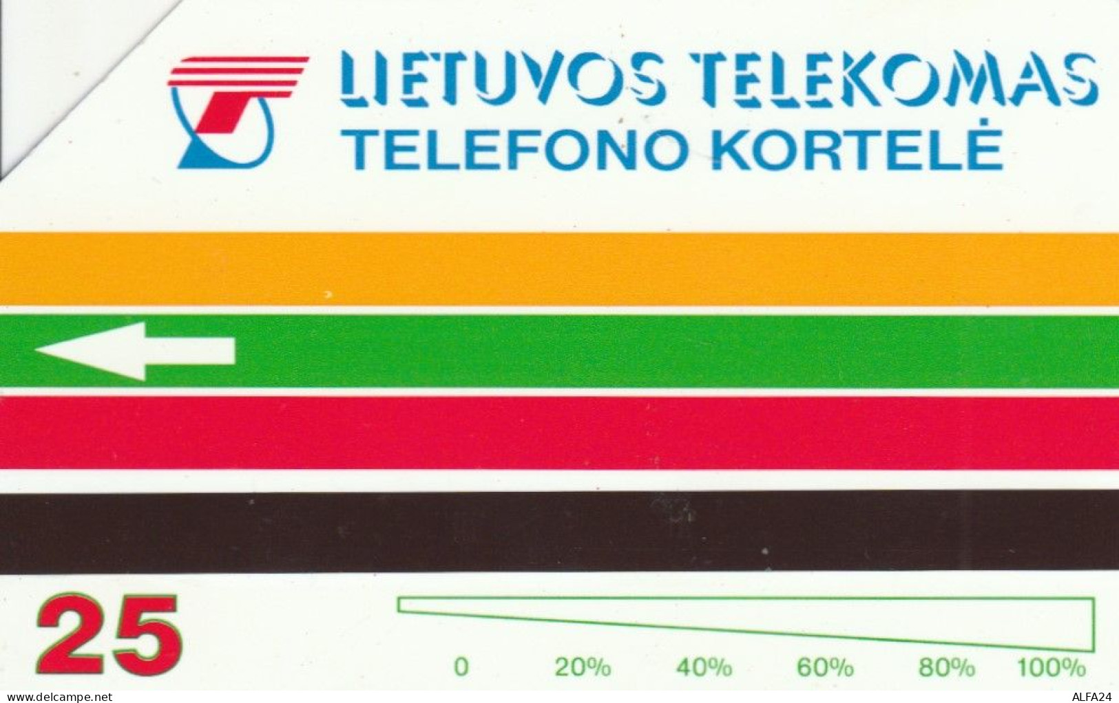 PHONE CARD LITUANIA URMET (E57.13.3 - Lituania