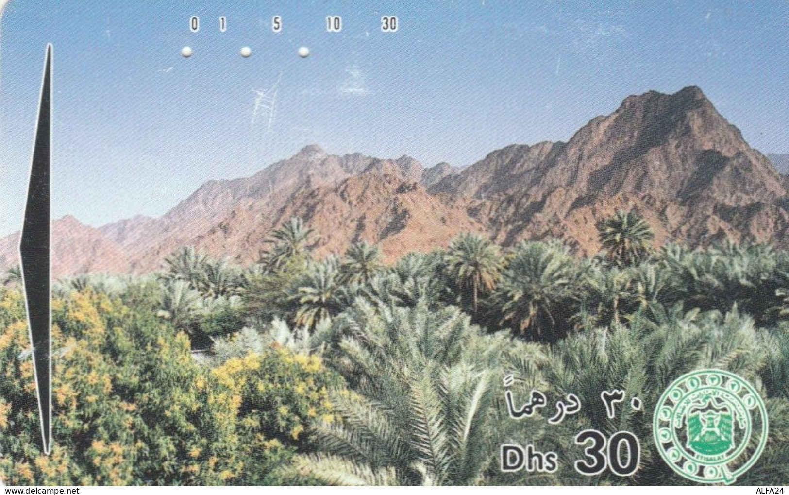 PHONE CARD EMIRATI ARABI (E57.9.1 - Emirats Arabes Unis