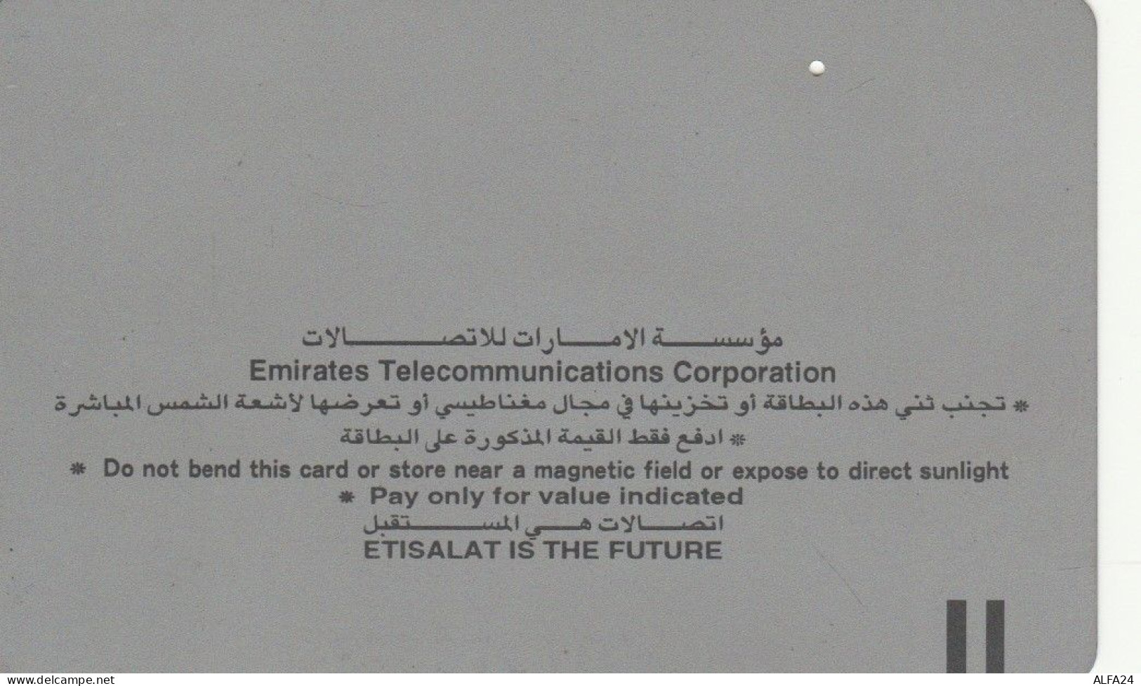 PHONE CARD EMIRATI ARABI (E57.7.4 - United Arab Emirates