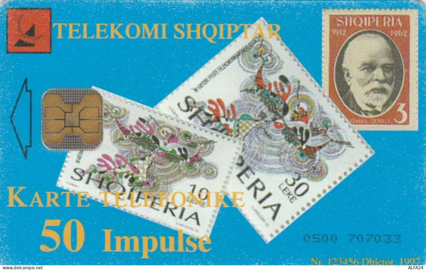 PHONE CARD ALBANIA (E64.9.2 - Albanien