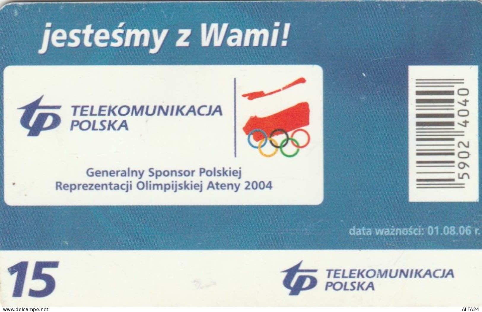 PHONE CARD POLONIA CHIP (E64.1.6 - Poland