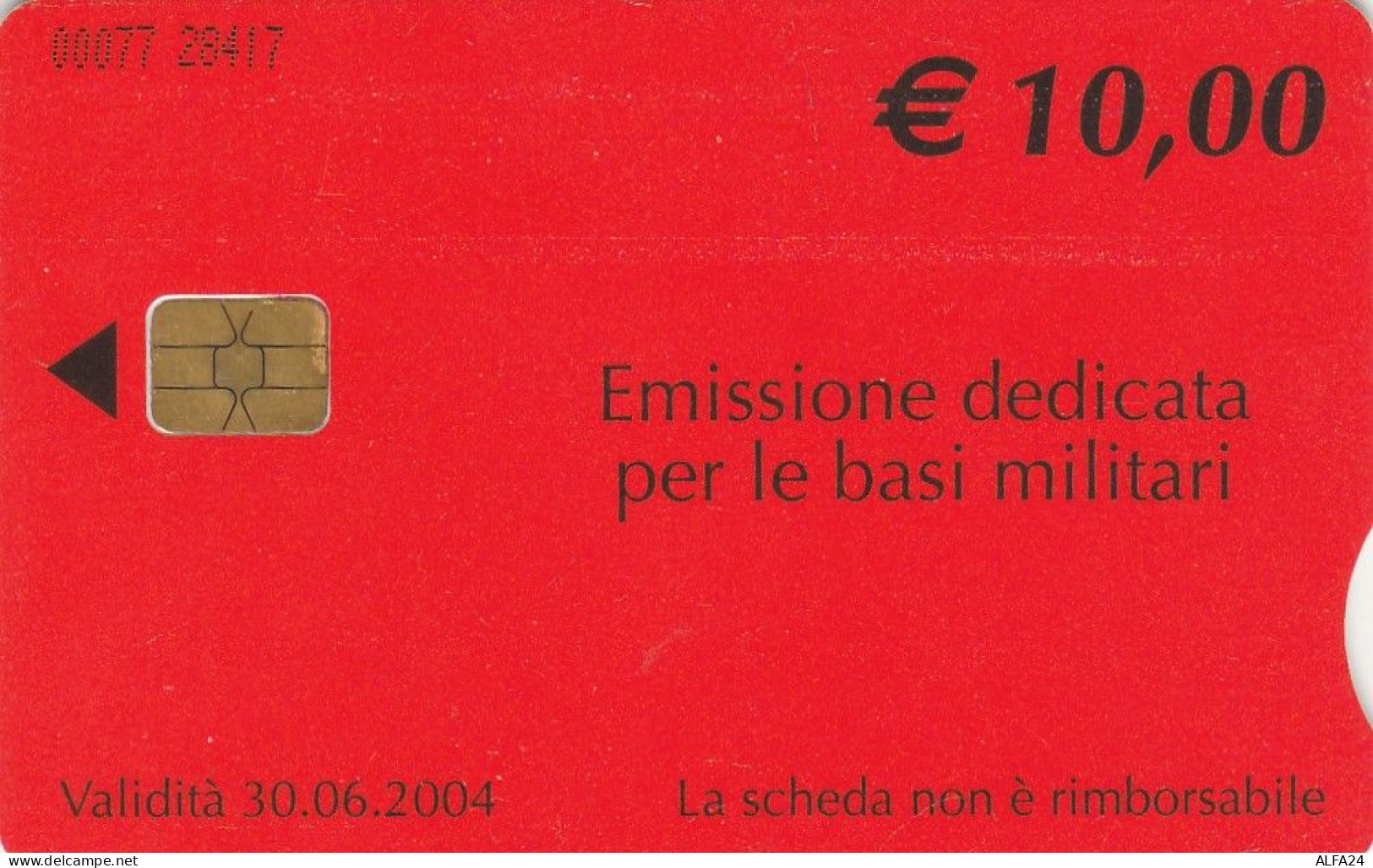 PHONE CARD ITALIA USI SPECIALI BASI MILITARI (USP30.1 - Speciaal Gebruik