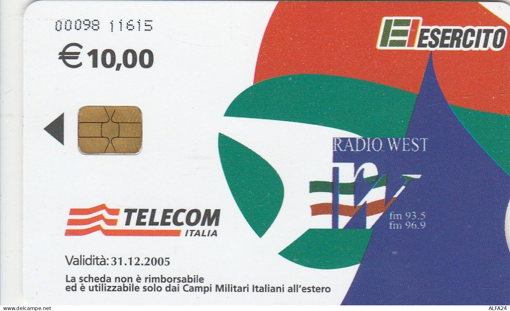 PHONE CARD ITALIA USI SPECIALI BASI MILITARI (USP33.3 - Usi Speciali