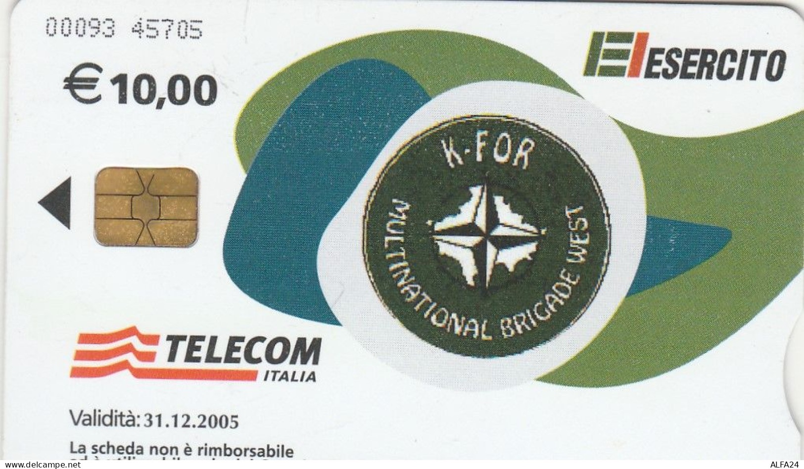 PHONE CARD ITALIA USI SPECIALI BASI MILITARI (USP28.1 - Speciaal Gebruik