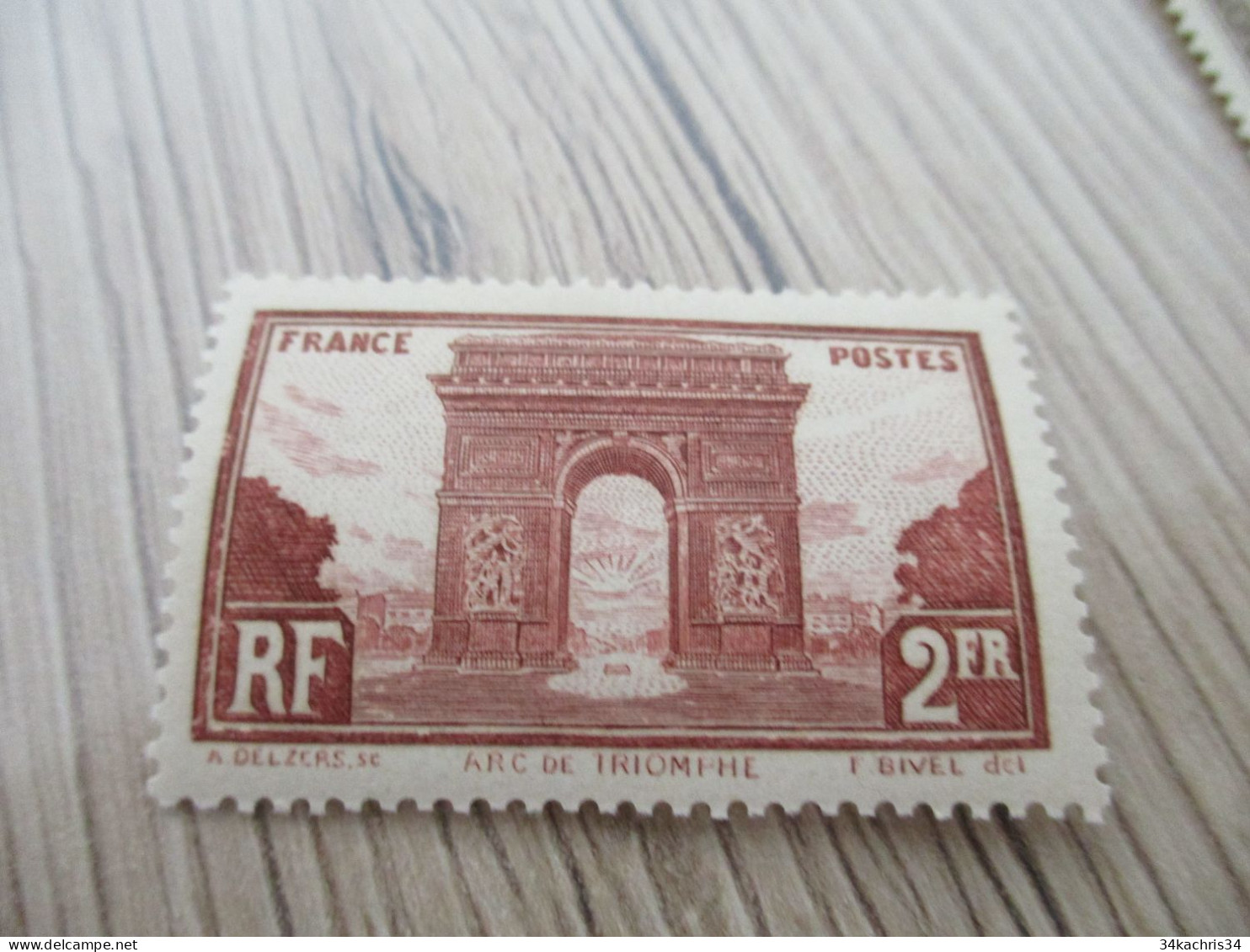 G1 TP FRANCE Sans Charnière N°258 Petit Défaut De Gomme Presque Invisible - Unused Stamps