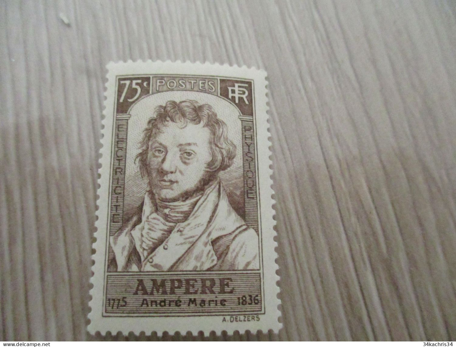 G1 TP FRANCE Sans Charnière N°310 Ampère - Unused Stamps