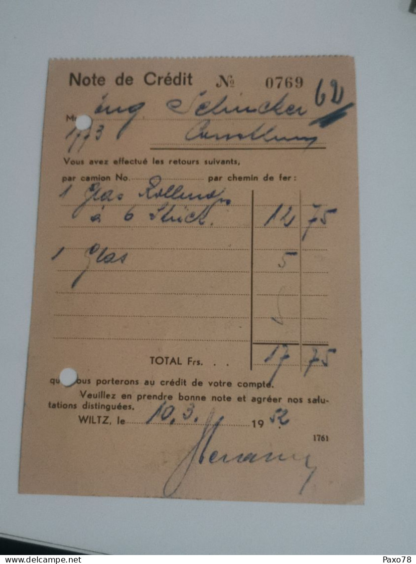 Entier Postaux, Établissements Clarens, Wiltz 1952 - Entiers Postaux