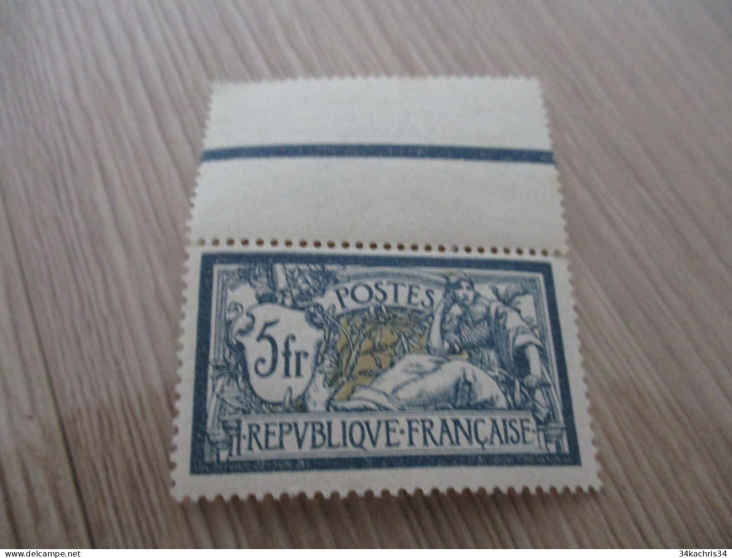 G1 TP FRANCE Sans Charnière N°123 BORD DE FEUILLE - Unused Stamps