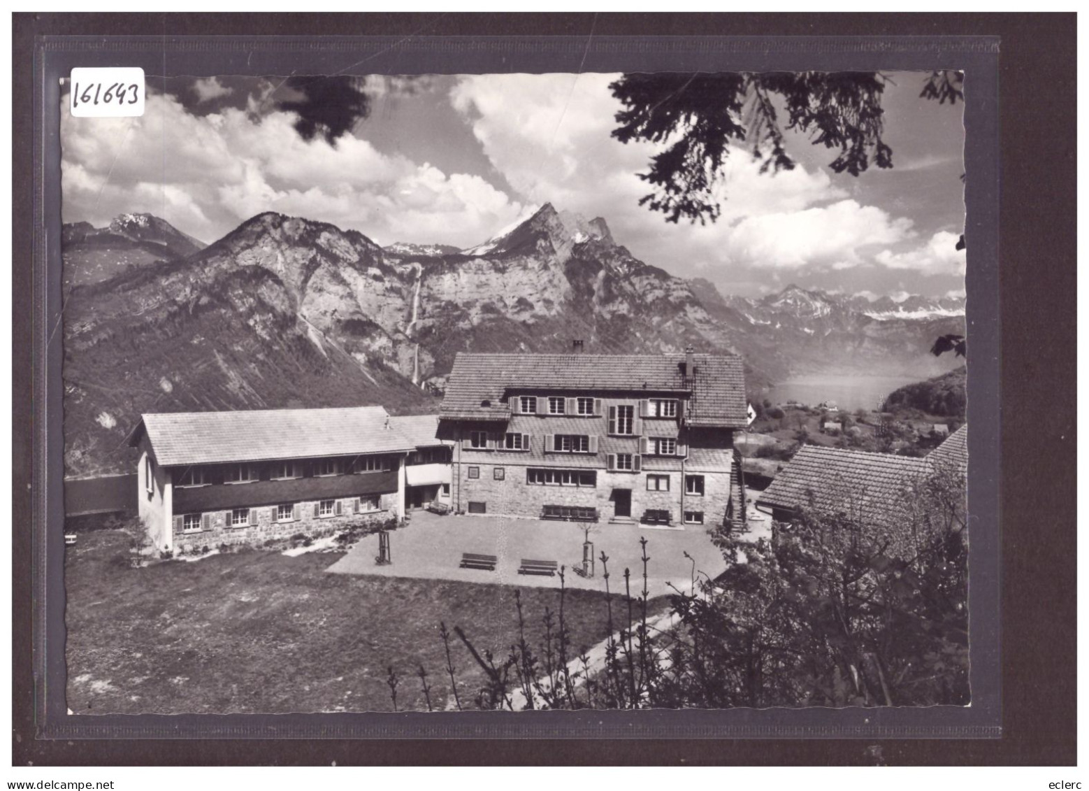 GRÖSSE 10x15cm - FILZBACH - FERIENHEIM VOM BLAUEN KREUZ ZÜRICH - TB - Filzbach