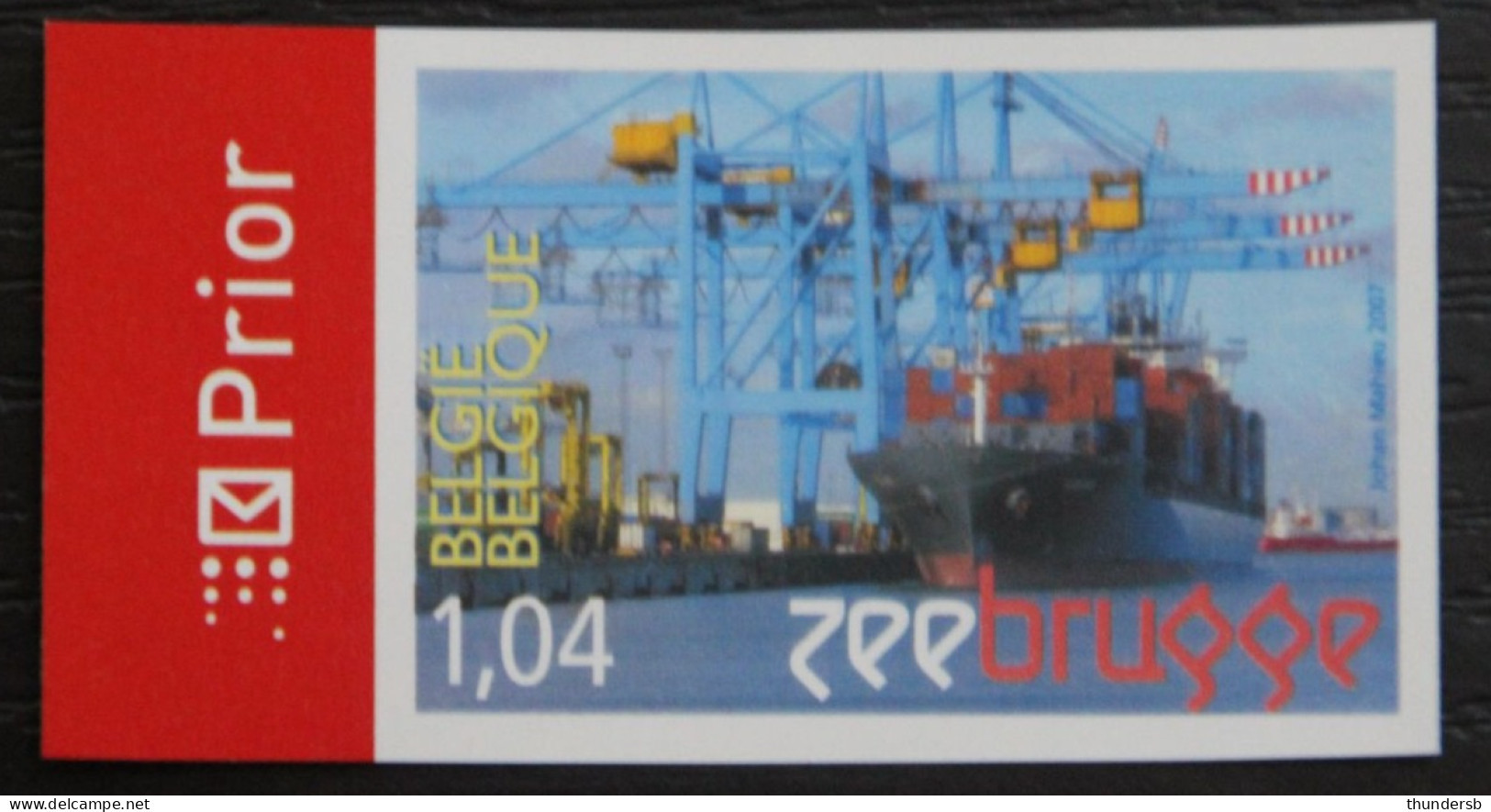 3669 'Zeebrugge' - Ongetand - Côte: 10 Euro - 2001-…