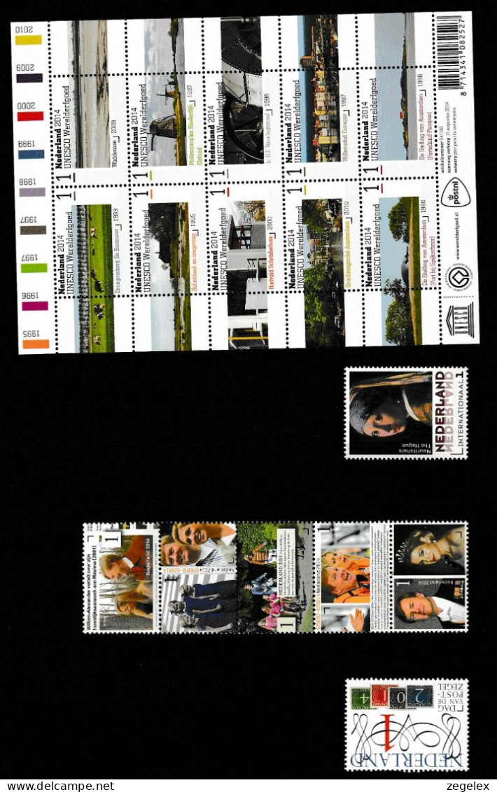 2014 Jaarcollectie PostNL Postfris/MNH**, Official Yearpack - Années Complètes