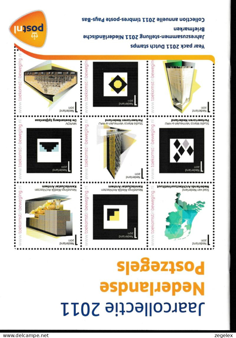 2011 Jaarcollectie PostNL Postfris/MNH**, Official Yearpack. Incl Zilveren Zegel - Komplette Jahrgänge