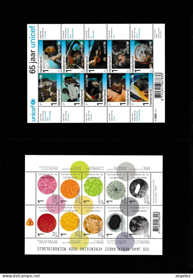 2011 Jaarcollectie PostNL Postfris/MNH**, Official Yearpack. Incl Zilveren Zegel - Full Years