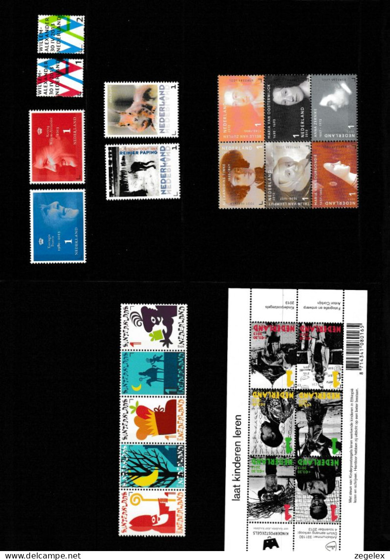 2013 Jaarcollectie PostNL Postfris/MNH**, Official Yearpack - Années Complètes