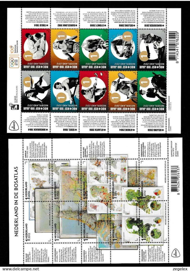 2012 Jaarcollectie PostNL Postfris/MNH**, Official Yearpack - Full Years