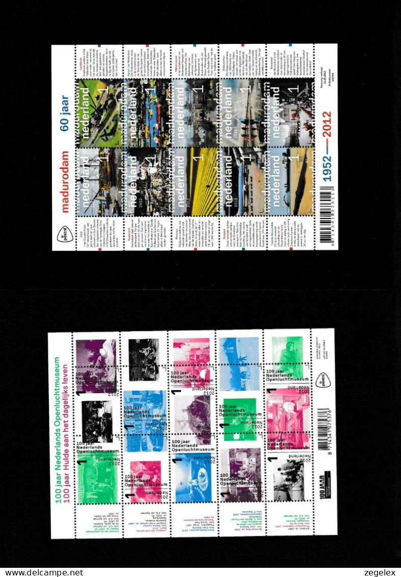 2012 Jaarcollectie PostNL Postfris/MNH**, Official Yearpack - Komplette Jahrgänge