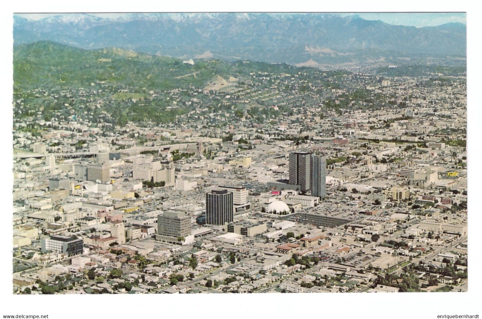 UNITED STATES // CALIFORNIA // AERIAL VIEW OF HOLLYWOOD // 1979 - Los Angeles