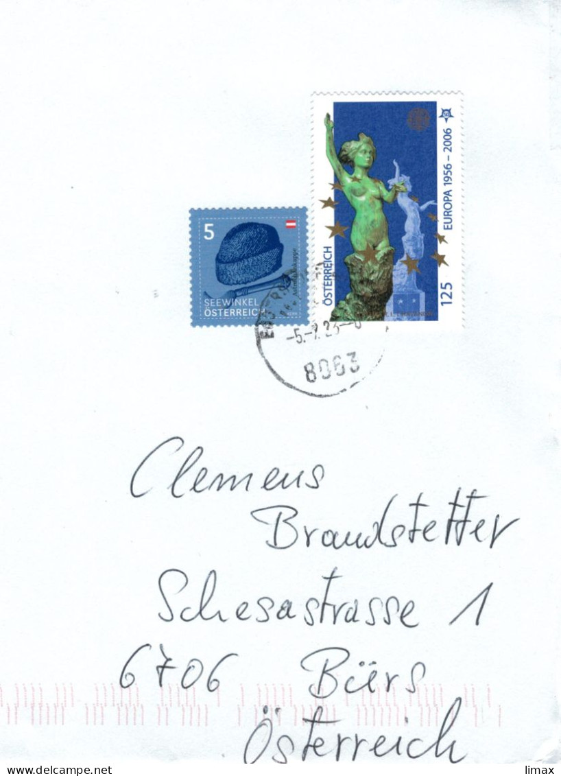 Europa Chavanon 2023 8063 Eggersdorf Bei Graz - Seewinkel Tracht - Cartas & Documentos