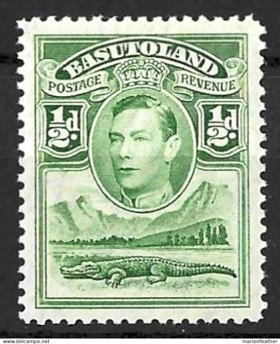 BECHUANALAND...KING GEORGE VI..(1936-52..)......" 1938.."....HALFd........SG18........MH.. - 1885-1964 Protectorat Du Bechuanaland