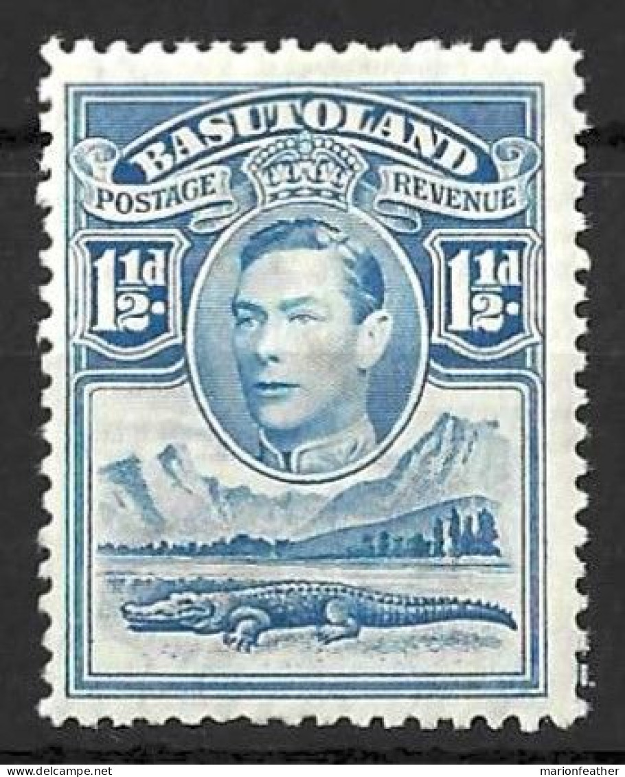 BECHUANALAND...KING GEORGE VI..(1936-52..)......" 1938.."....1 & HALFd........SG20.....SMALL THIN......MH.. - 1885-1964 Bechuanaland Protettorato