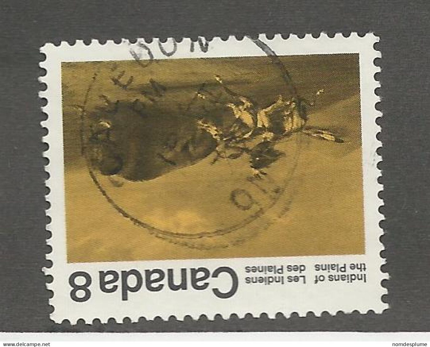 26692) Ontario Canada Dated Postmark Cancel Indian - Oblitérés