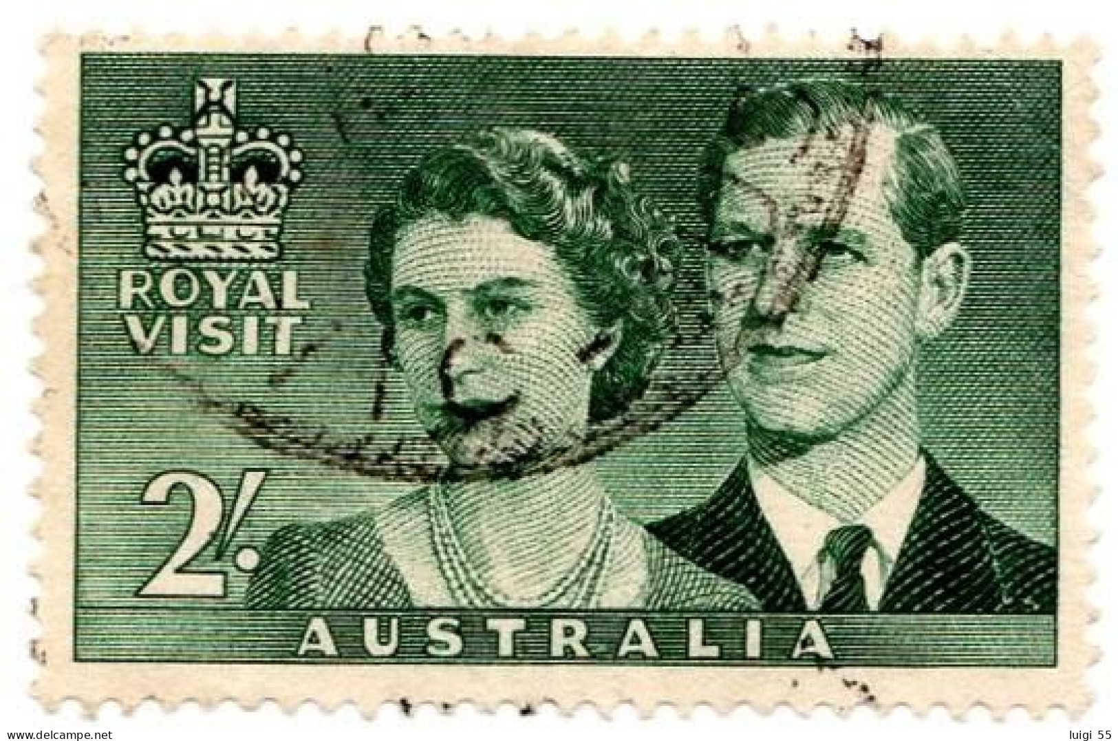 AUSTRALIA - 1954 - Visita Reale - Usato - Gebruikt