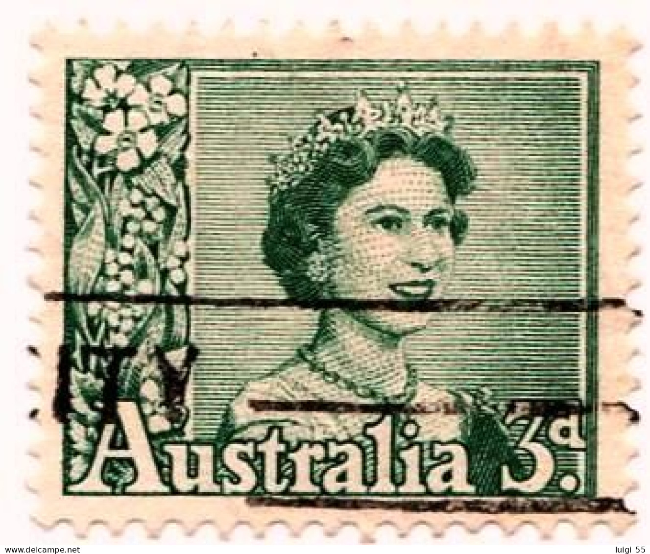 AUSTRALIA - 1959 - Regina Elisabetta II - Foto Dello Studio Biron - Oblitérés
