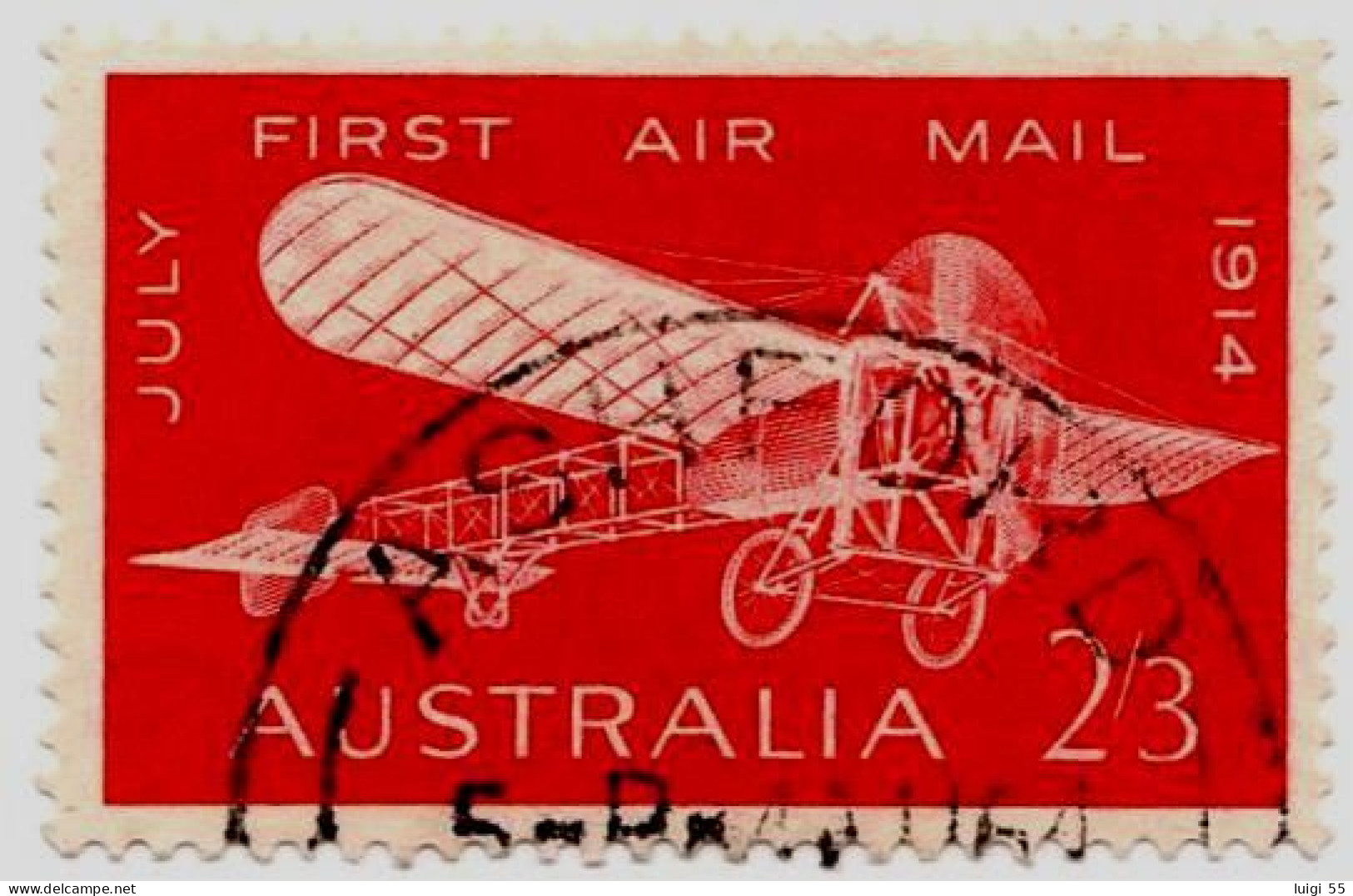 AUSTRALIA - 1964 - Ann.rio 1° Volo Australiano - Usato - Oblitérés