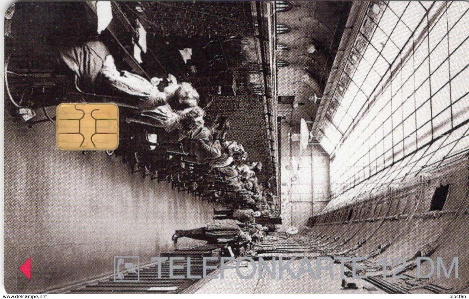 Telefonistin TK E22/1996 10.000 Expl.** 30€ Edition 6 Fernsprechamt In Berlin TC History Communication Phonecard Germany - E-Series : Edition - D. Postreklame