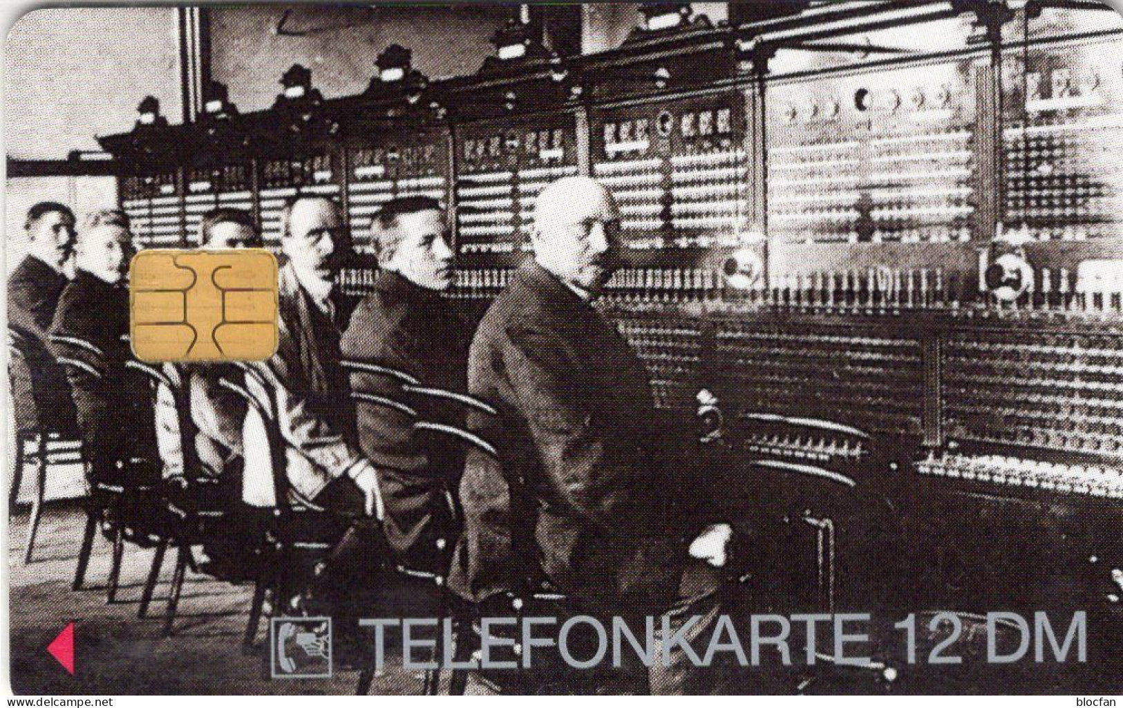 Vermittlungen TK E23/1996 10.000Expl.** 30€ Edition 6 Männer Im Fernsprechamt TC History Communication Phonecard Germany - E-Series : Edition - D. Postreklame