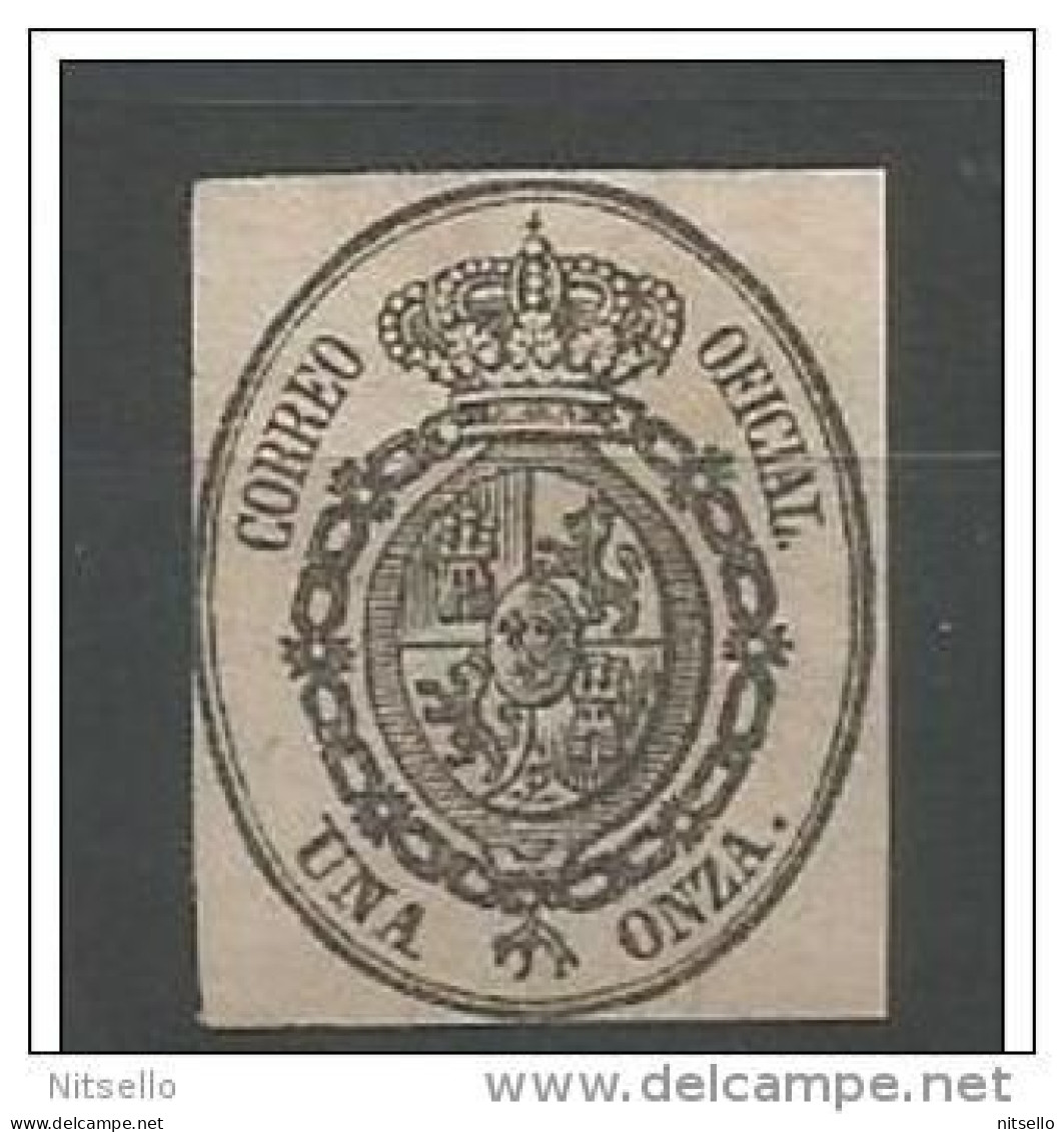 LOTE 1812 ///  (C073) ESPAÑA   -  EDIFIL Nº: 36  //  YVERT Nº SERVICE 6   //  CATALOG/COTE:  2,85€  LUXE - Unused Stamps