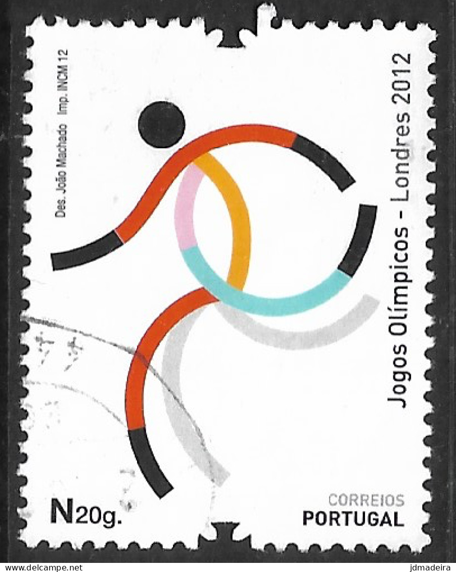 Portugal – 2012 Olympic Games N20 Used Stamp - Oblitérés